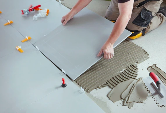 Step-by-Step Tiling Process