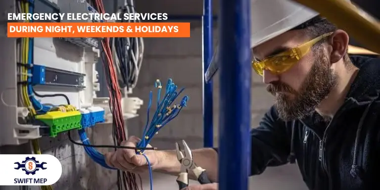 Emergency Electrical Services During Night, Weekends & Holidays
