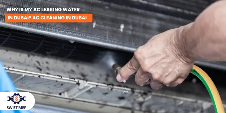 AC Leaking Water in Dubai AC Cleaning in Dubai