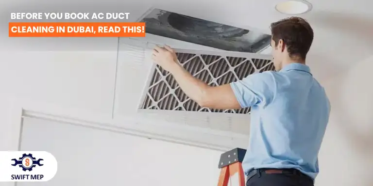 Before You Book AC Duct Cleaning in Dubai, Read This!