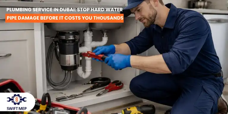 Plumbing Service in Dubai Stop Hard Water Pipe Damage