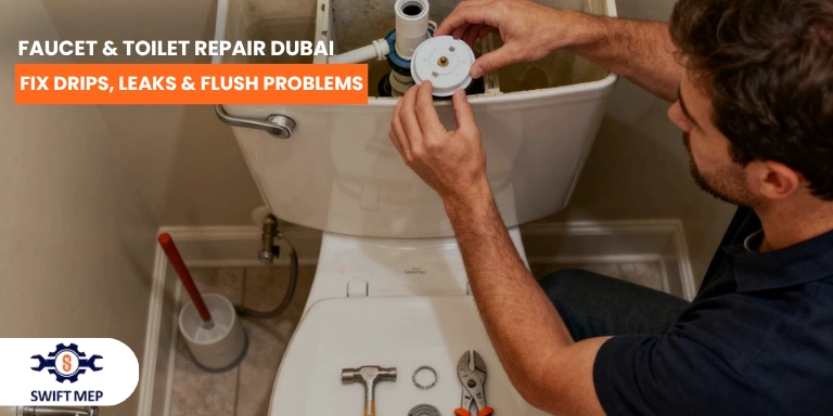 Faucet Toilet Repair Dubai - Fix Drips, Leaks & Flush Problems