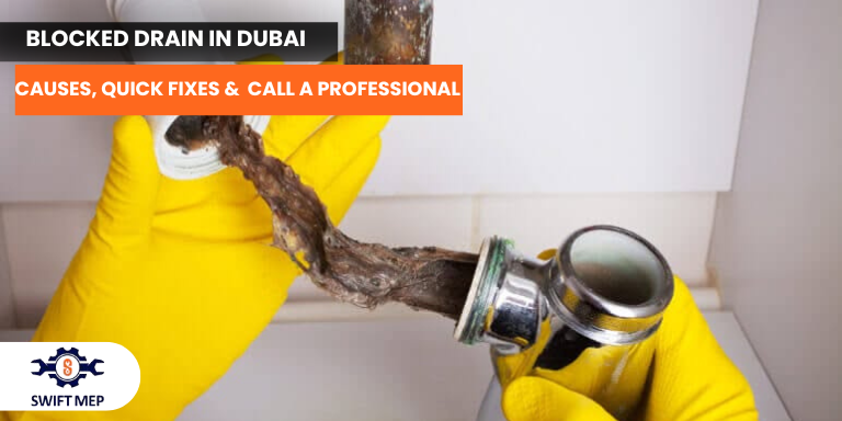 Blocked Drain in Dubai