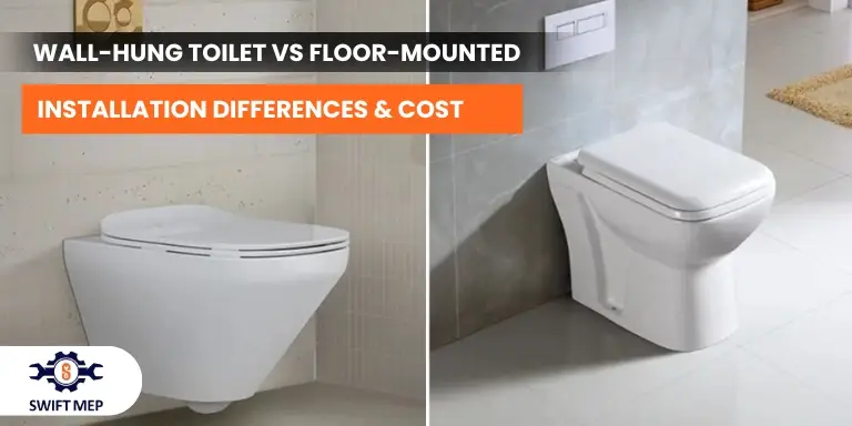 Wall-Hung Toilet vs Floor-Mounted Toilet