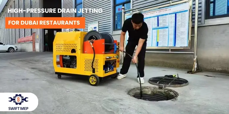 High-Pressure Drain Jetting