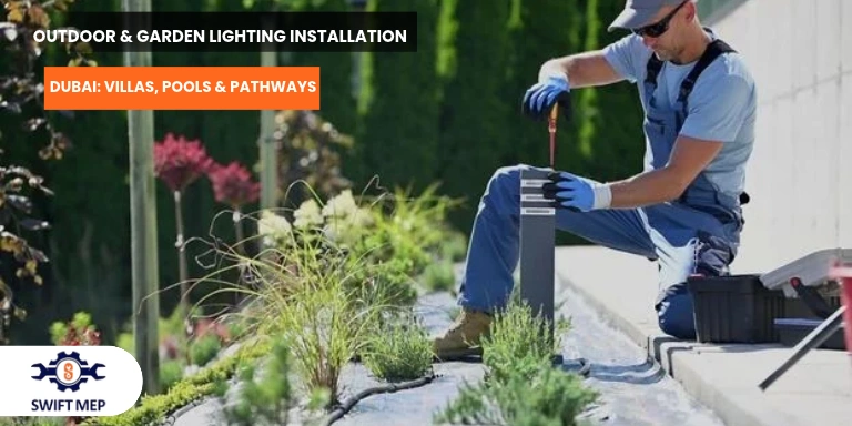 Garden Lighting Installation